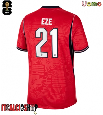 Inghilterra Eberechi Eze #21 Seconda Maglia Mondiali 2026 Manica Corta